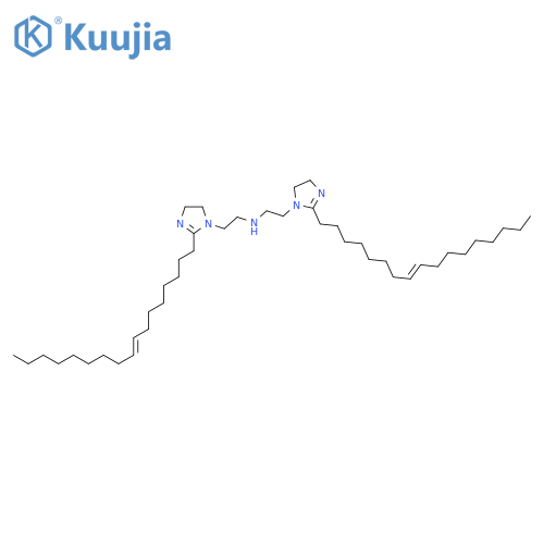 1H-Imidazole-1-ethanamine,2-(8-heptadecen-1-yl)-N-[2-[2-(8-heptadecen-1-yl)-4,5-dihydro-1H-imidazol-1-yl]ethyl]-4,5-dihydro- structure