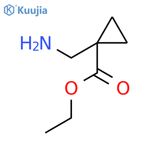 1-(Aminomethyl)-cyclopropanecarboxylic Acid Ethyl Ester structure