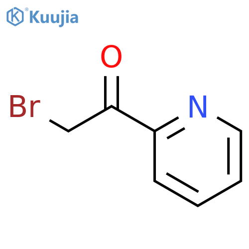 2-bromo-1-(pyridin-2-yl)ethan-1-one structure