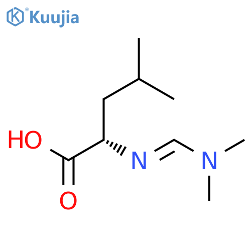 L-Leucine, N-[(dimethylamino)methylene]- structure