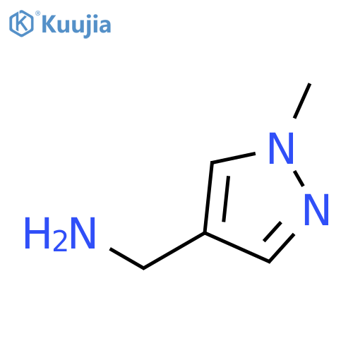 (1-Methyl-1H-pyrazol-4-yl)methanamine structure