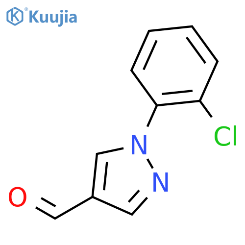 1-(2-Chlorophenyl)-1H-pyrazole-4-carbaldehyde structure