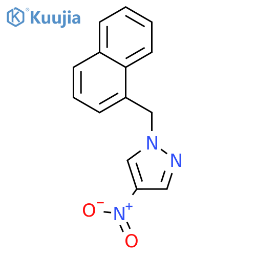 1-(naphthalen-1-yl)methyl-4-nitro-1H-pyrazole structure