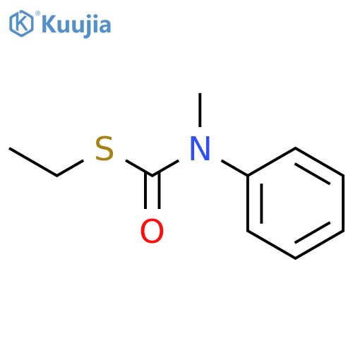 Carbamothioic acid, methylphenyl-, S-ethyl ester (9CI) structure