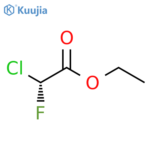 Ethyl chlorofluoroacetate structure