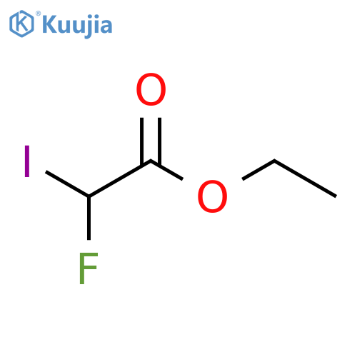 ethyl 2-fluoro-2-iodoacetate structure