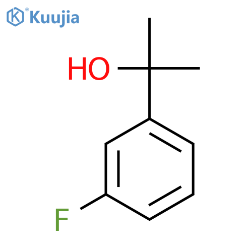 2-(3-fluorophenyl)propan-2-ol structure