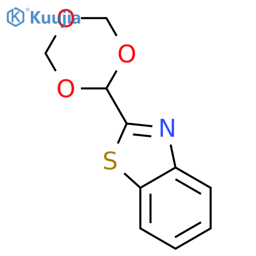 Benzothiazole, 2-(1,3,5-trioxan-2-yl)- (9CI) structure