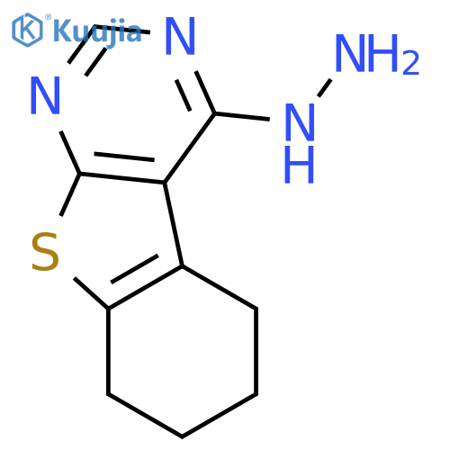 3-hydrazinyl-8-thia-4,6-diazatricyclo[7.4.0.02,?]trideca-1(9),2,4,6-tetraene structure