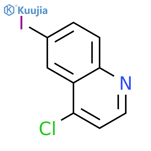 4-Chloro-6-iodoquinoline structure