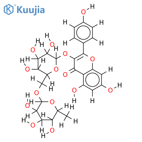 Kaempferol-3-O-Rutinosid structure