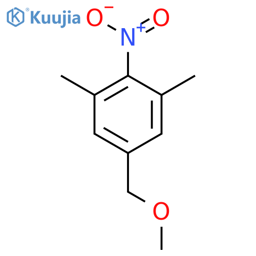 5-(methoxymethyl)-1,3-dimethyl-2-nitroBenzene structure