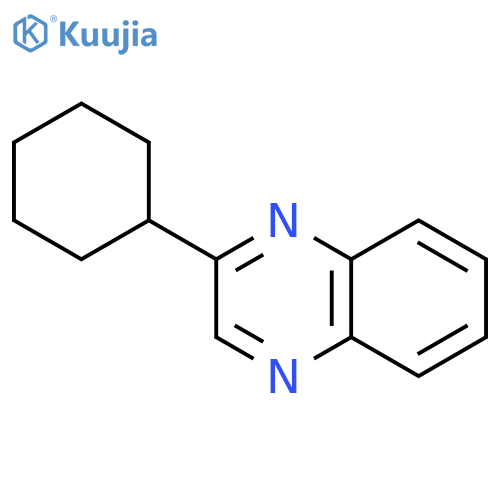 Quinoxaline, 2-cyclohexyl- structure