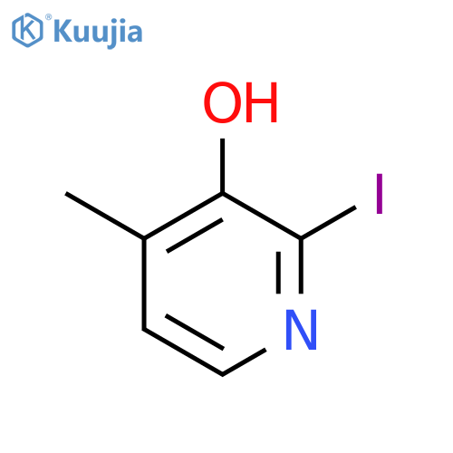 3-Pyridinol, 2-iodo-4-methyl- structure