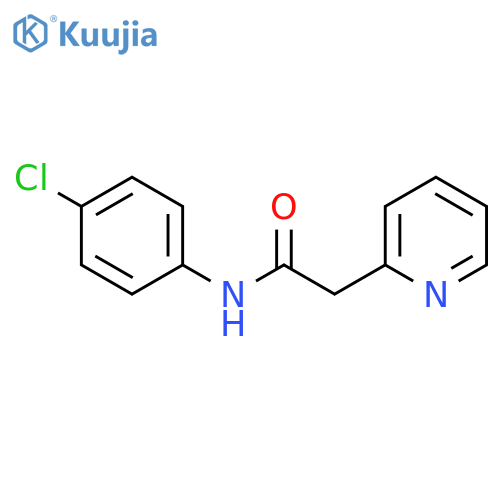 2-Pyridineacetamide, N-(4-chlorophenyl)- structure