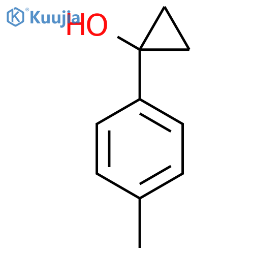 1-(4-methylphenyl)cyclopropan-1-ol structure