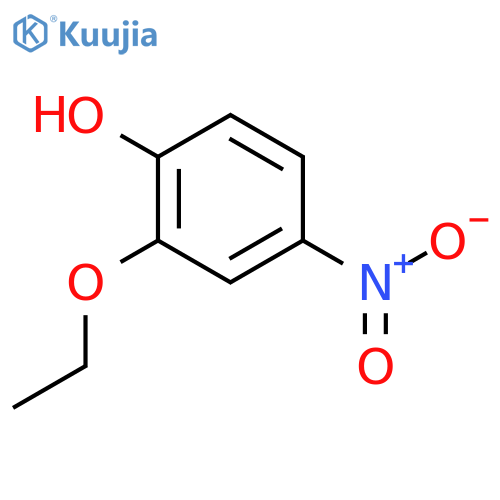 Phenol,2-ethoxy-4-nitro- structure