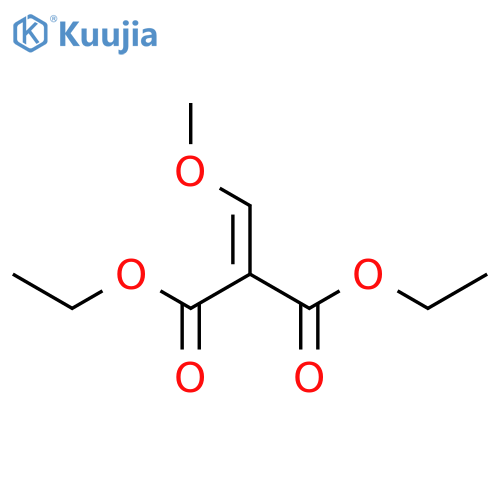 Propanedioic acid,2-(methoxymethylene)-, 1,3-diethyl ester structure