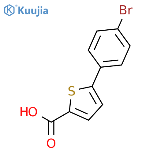 5-(4-Bromophenyl)thiophene-2-carboxylic Acid structure