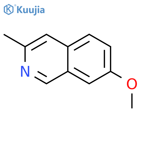 7-Methoxy-3-methylisoquinoline structure