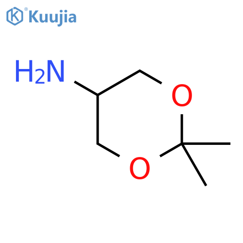 2,2-Dimethyl-1,3-dioxan-5-amine structure