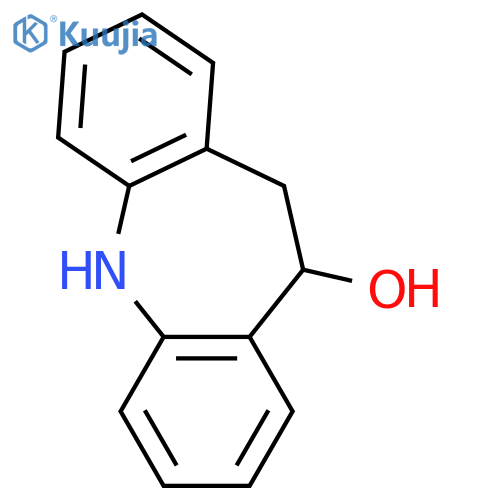 10,11-Dihydro-5H-dibenzob,fazepin-10-ol structure