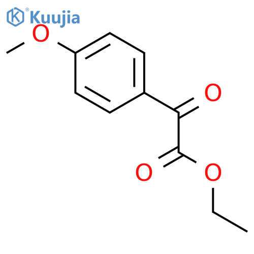 Ethyl 4-methoxybenzoylformate structure