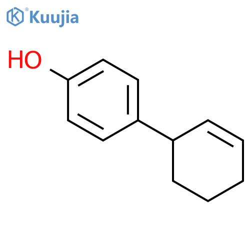 Phenol, 4-(2-cyclohexen-1-yl)- structure