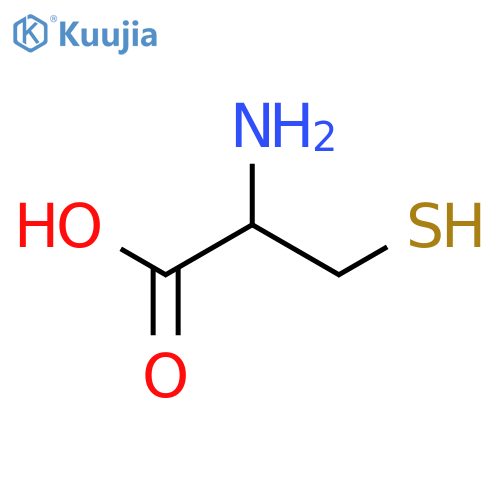 (+)-Cysteine structure