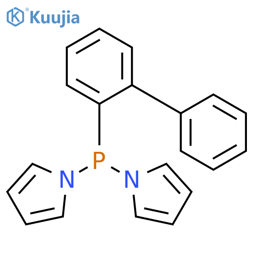 1H-Pyrrole, 1,1'-([1,1'-biphenyl]-2-ylphosphinidene)bis- structure