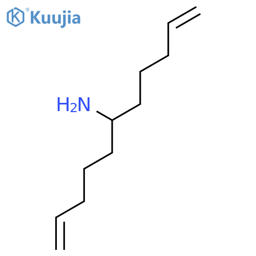 1,10-UNDECADIEN-6-AMINE structure