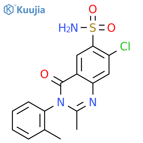 3,4-Didehydro Metolazone structure