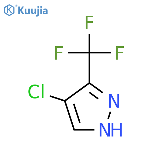 4-Chloro-3-trifluoromethyl-1H-pyrazole structure