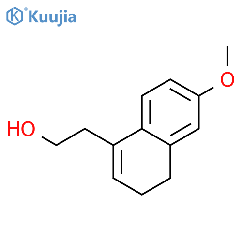 1-NAPHTHALENEETHANOL, 3,4-DIHYDRO-6-METHOXY- structure