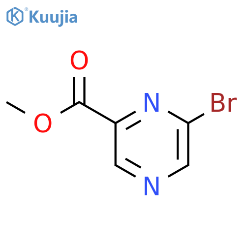 Methyl 6-bromopyrazine-2-carboxylate structure