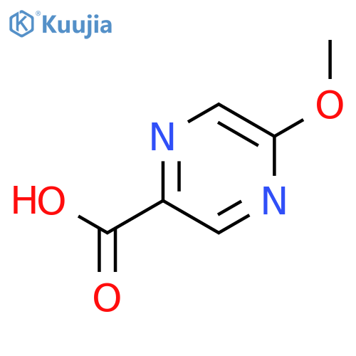5-Methoxypyrazine-2-carboxylic acid structure