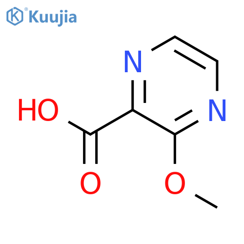 3-Methoxypyrazine-2-carboxylic acid structure
