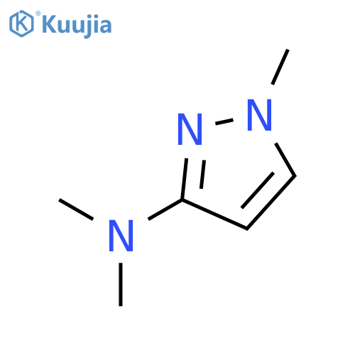 N,N,1-trimethyl-1H-Pyrazol-3-amine structure