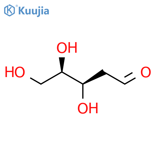 D-THREO-PENTOSE, 2-DEOXY- structure