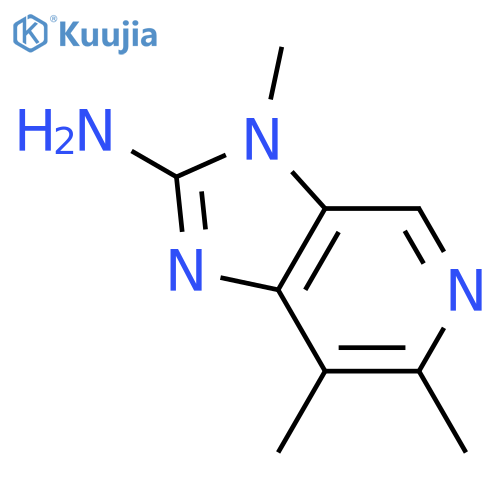 3,6,7-Trimethyl-3H-imidazo[4,5-c]pyridin-2-amine structure
