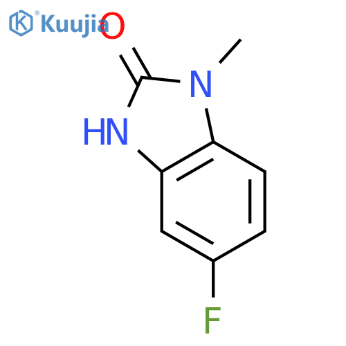5-fluoro-1,3-dihydro-1-methyl-2H-Benzimidazol-2-one structure