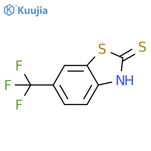 6-(Trifluoromethyl)benzo[d]thiazole-2(3H)-thione structure