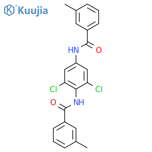 Benzamide, N,N'-(2,6-dichloro-1,4-phenylene)bis[3-methyl- structure