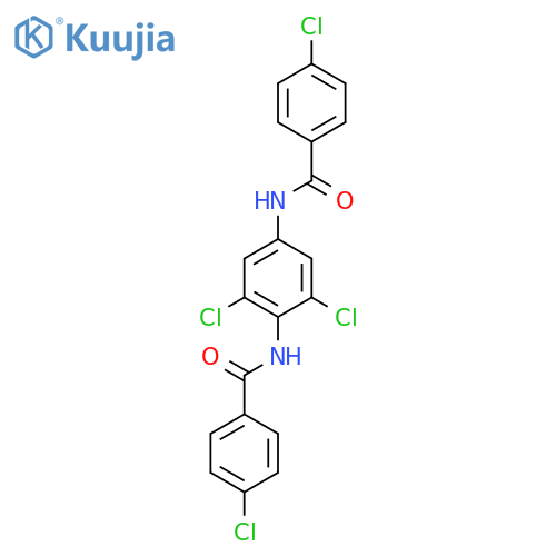 BENZAMIDE, N,N'-(2,6-DICHLORO-1,4-PHENYLENE)BIS[4-CHLORO- structure