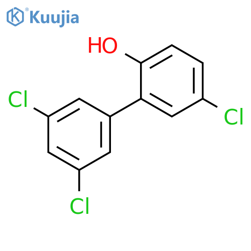 [1,1'-BIPHENYL]-2-OL, 3',5,5'-TRICHLORO- structure