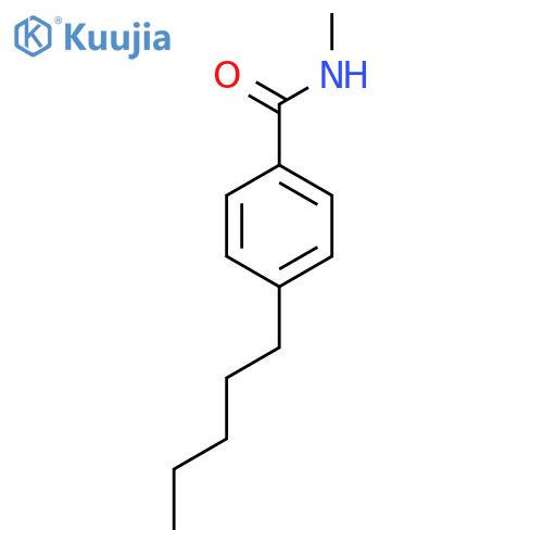N-Methyl-4-pentylbenzamide structure