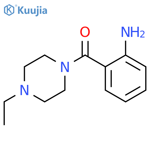 {2-(4-Ethylpiperazin-1-yl)carbonylphenyl}Amine structure