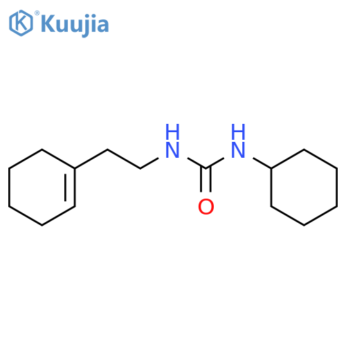 Urea, N-[2-(1-cyclohexen-1-yl)ethyl]-N'-cyclohexyl- structure