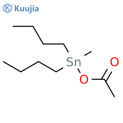 Stannane, (acetyloxy)dibutylmethyl- structure