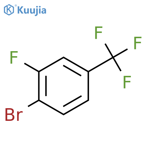 4-Bromo-3-fluorobenzotrifluoride structure